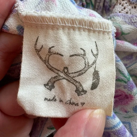 Spell babushka strappy dress - lavender - Picture 8 of 9